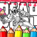 Deadpool Coloring Book 10 deadpool coloring book